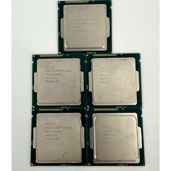 Lot of 5 Intel Core i3-4150T 3.00GHz SR1Pg CPU Processors - Picture 1 of 16